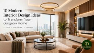 10 modern interior design ideas for Gurgaon homes by CRS Designs